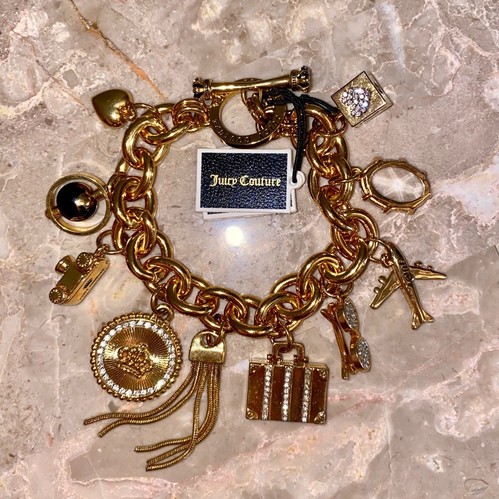 NWT Juicy Couture Charm Bracelet!